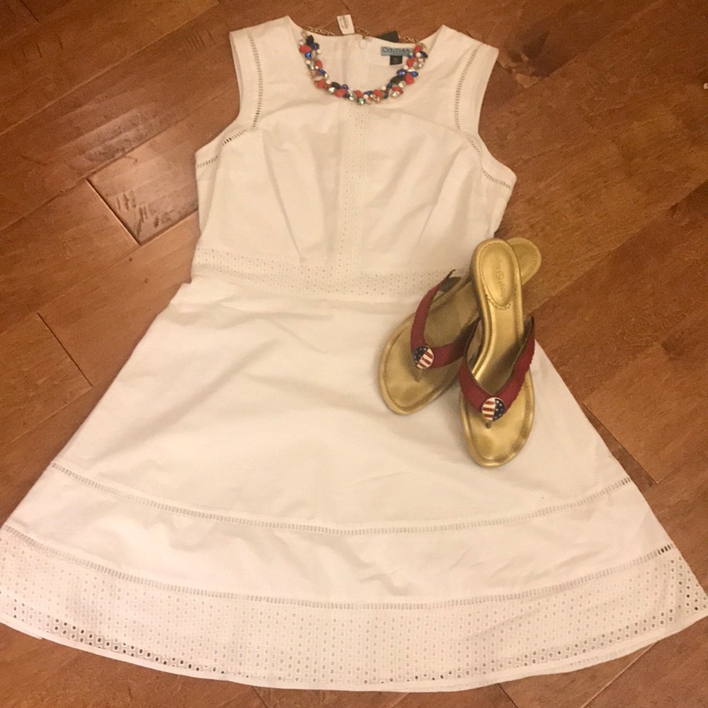 Cynthia Rowley Size 10 White Dress